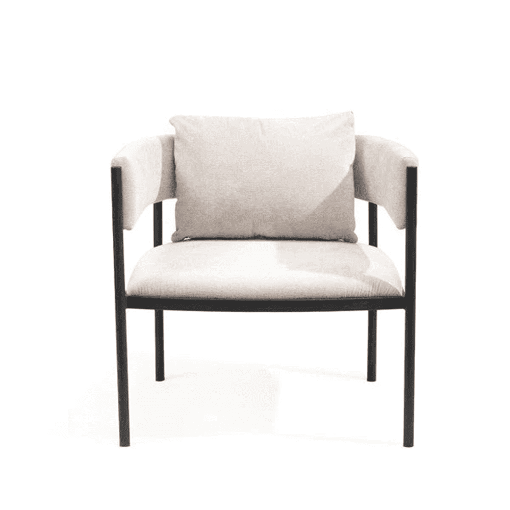Envie I Lounge Chair - Giselle Grey Beige