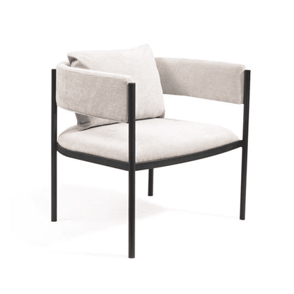 Envie I Lounge Chair - Giselle Grey Beige
