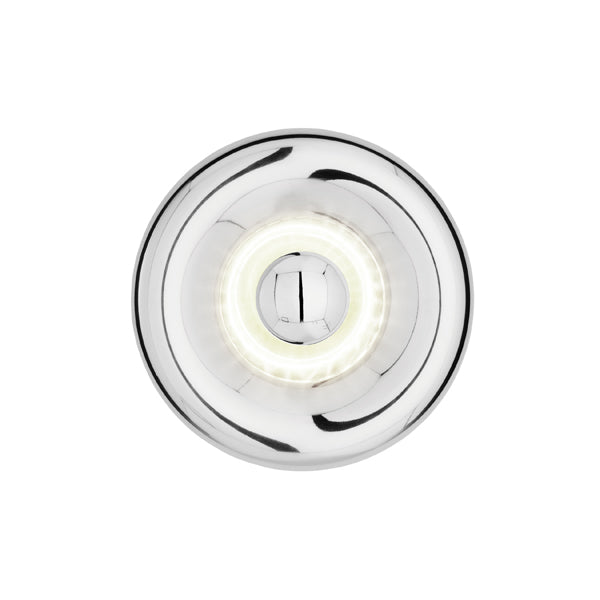 Void Brass Surface Light - Stainless Steel