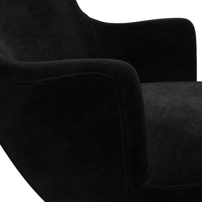 Wingback Lounge Chair - Black