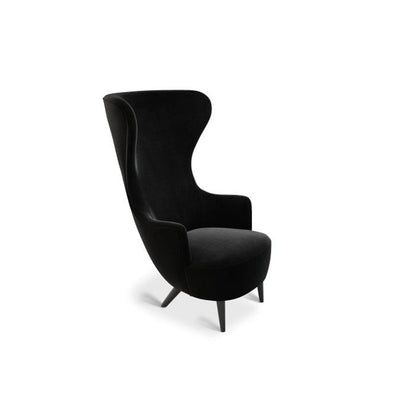Wingback Lounge Chair - Black