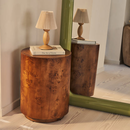 Obsidian - Full Length Arched Olive Gloss Extra Large Mirror 200cm x 120cm