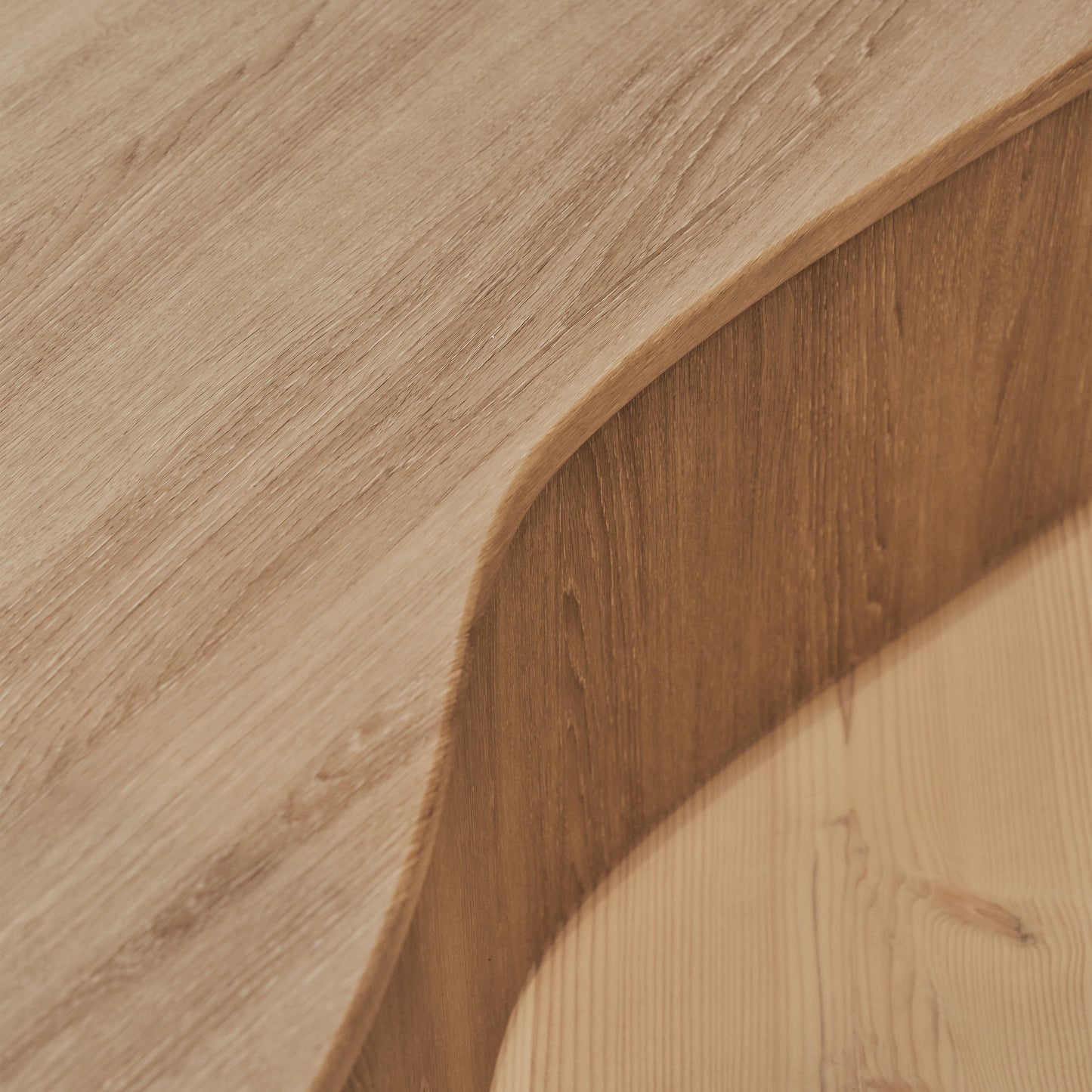 Arlo - Washed Wood Irregular Extra Large Coffee Table