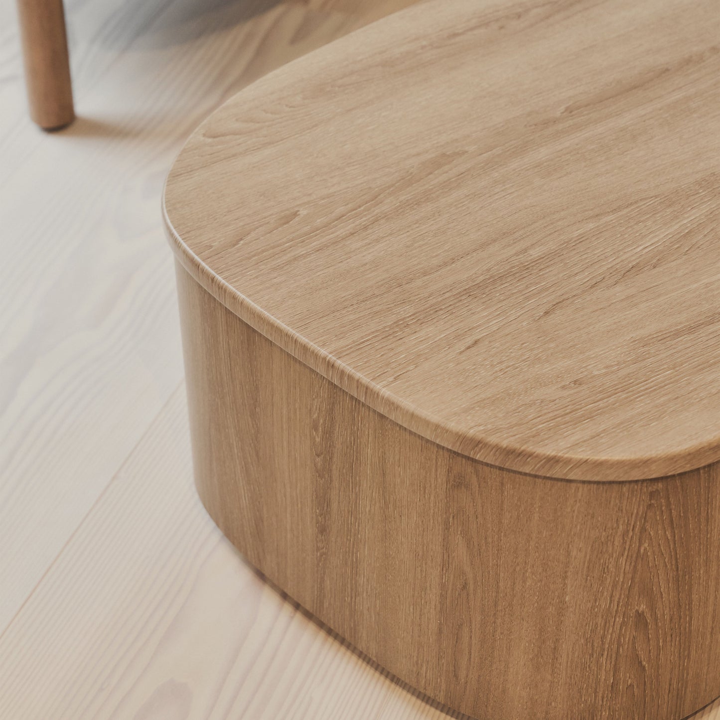 Arlo - Washed Wood Irregular Extra Large Coffee Table