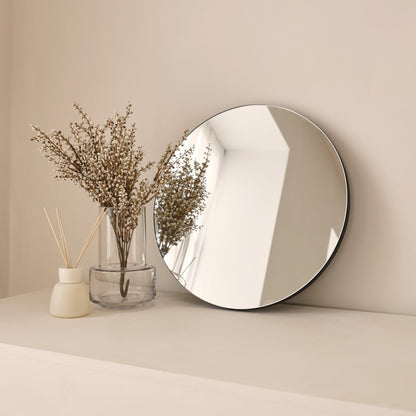 Edge - Frameless Round Wall Mirror 40cm x 40cm