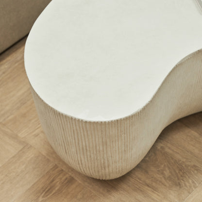 Leonardo - Minimal Concrete Shaped Coffee Table Large