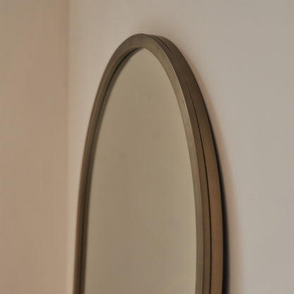 Higgins - Full Length Gold Large Arched Metal Mirror 170cm x 70cm