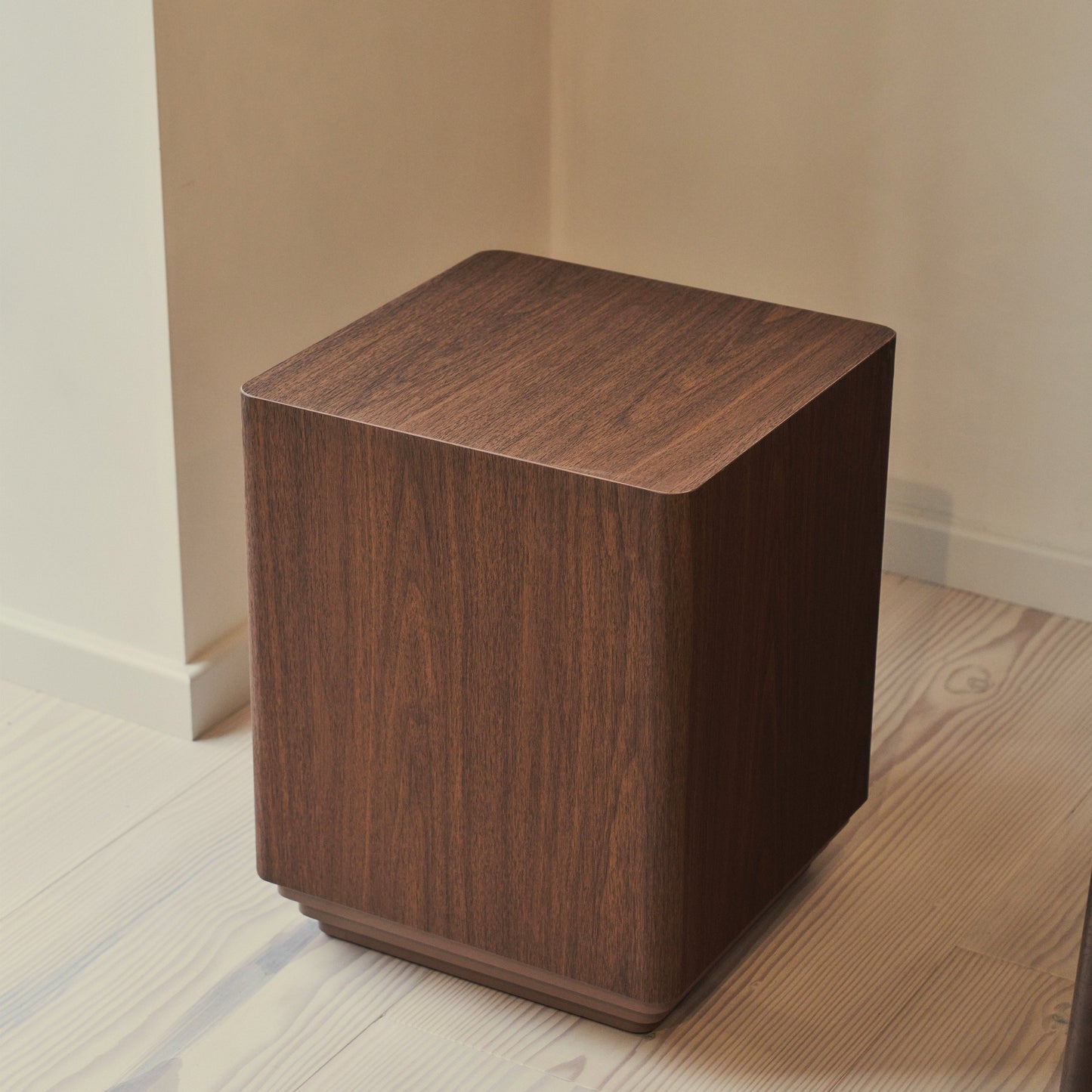 Luciana - Dark Wood Rectangular Side Table