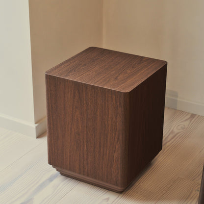 Luciana - Dark Wood Rectangular Side Table