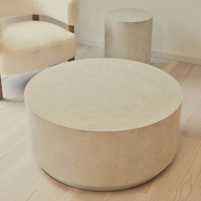 Luciana - Concrete Round Coffee Table