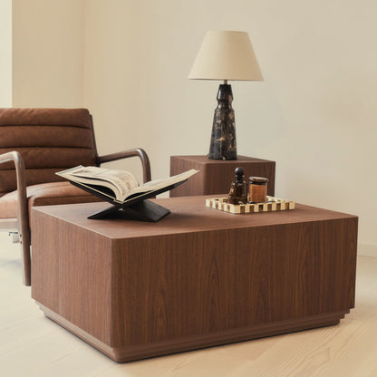 Luciana - Dark Wood Rectangular Coffee Table