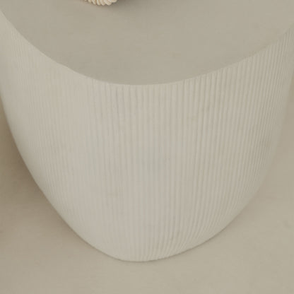 Leonardo - Minimal Concrete Irregular Shaped Side Table