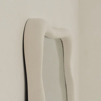 Wabi-Sabi - Large Concrete Irregular Wall Mirror 119cm x 76cm