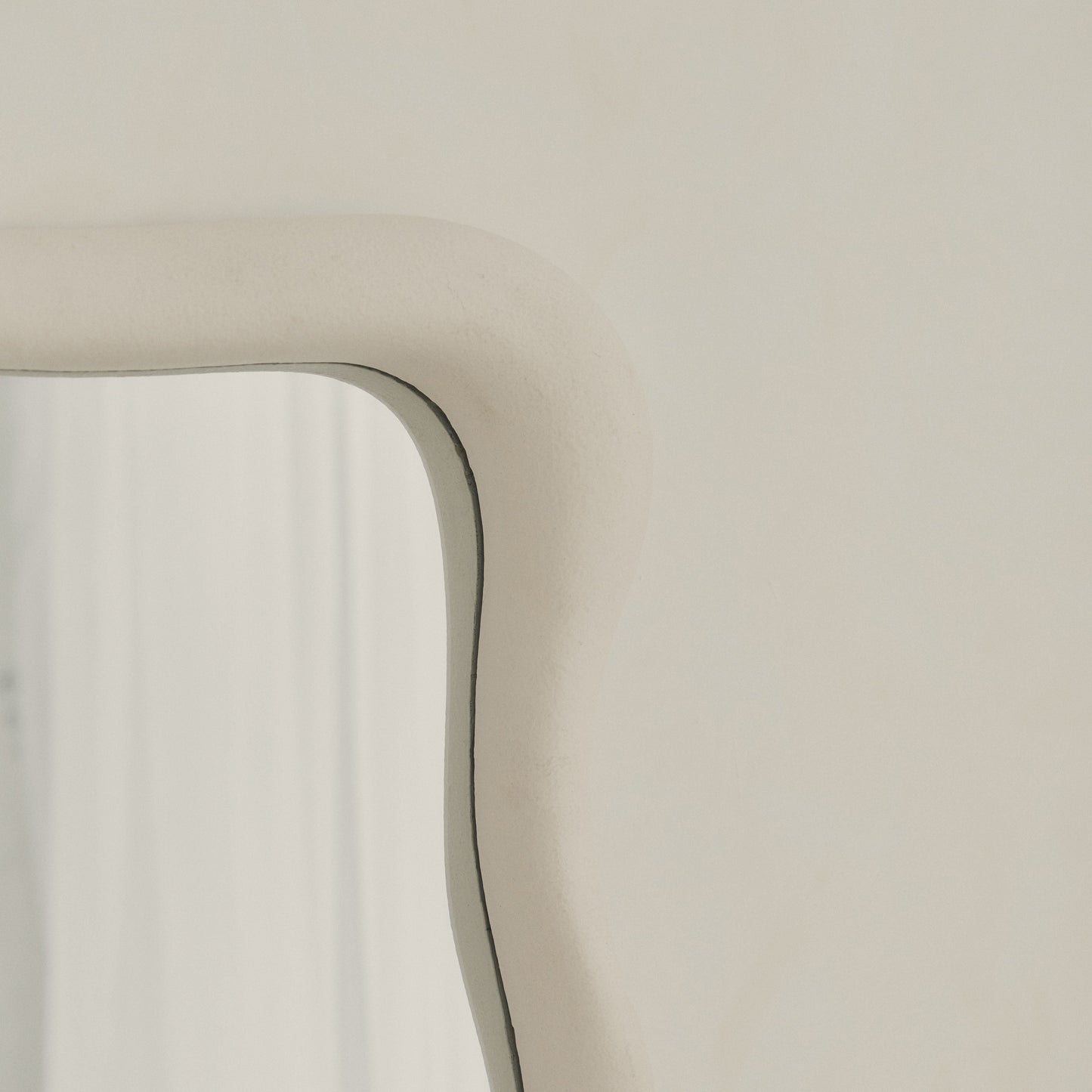 Wabi-Sabi - Large Concrete Irregular Wall Mirror 119cm x 76cm