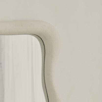 Wabi-Sabi - Large Concrete Irregular Wall Mirror 119cm x 76cm