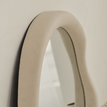 Wabi-Sabi - Concrete Irregular Wall Mirror 80cm x 72cm