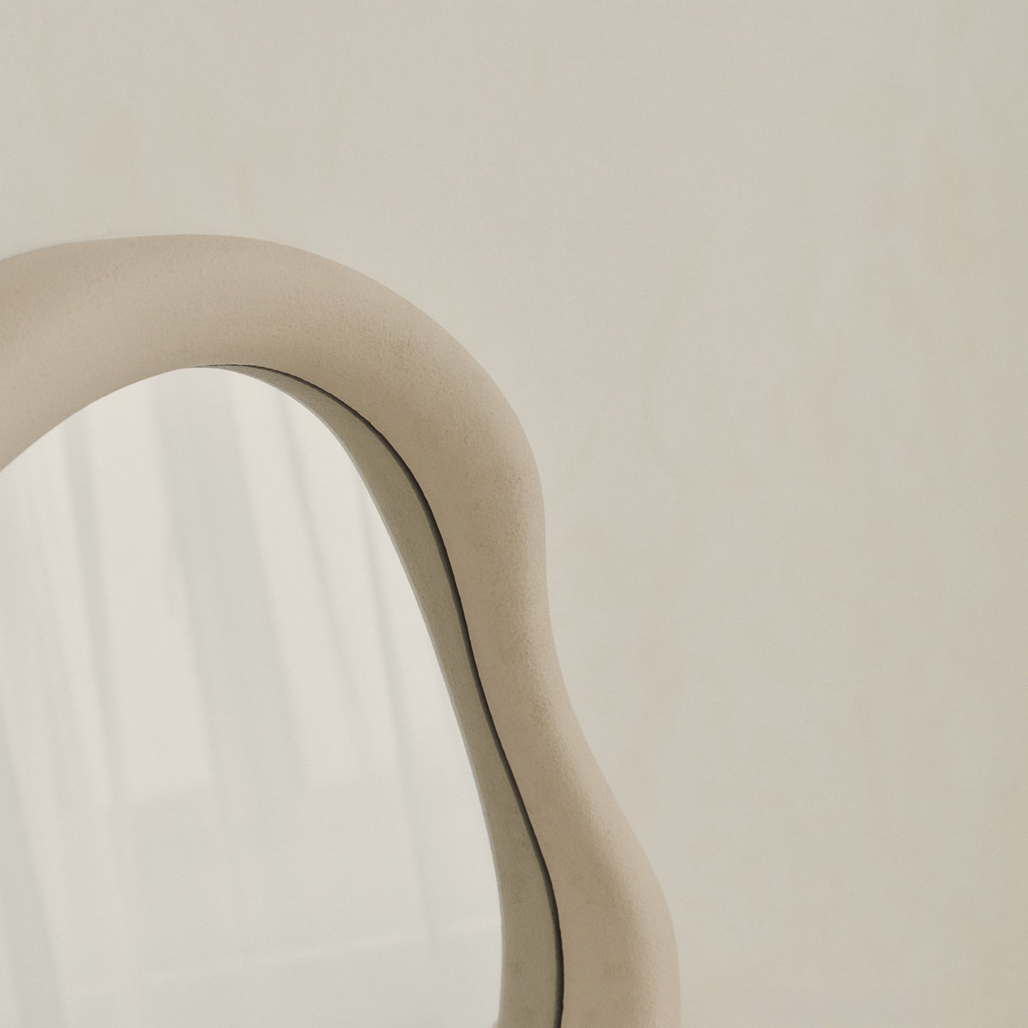 Wabi-Sabi - Concrete Irregular Wall Mirror 80cm x 72cm