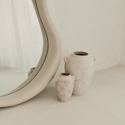 Wabi-Sabi - Concrete Irregular Wall Mirror 80cm x 72cm