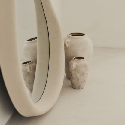 Wabi-Sabi - Concrete Irregular Wall Mirror 80cm x 72cm