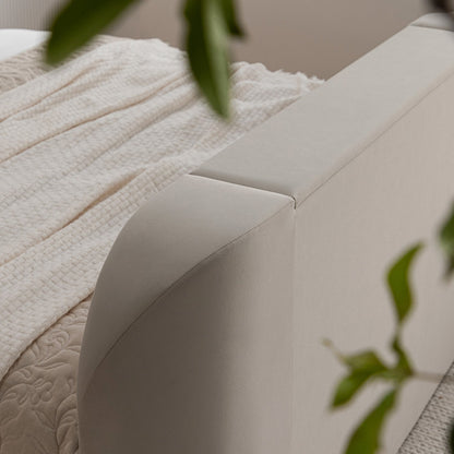 Hadley Champagne Velvet Ottoman TV Bed