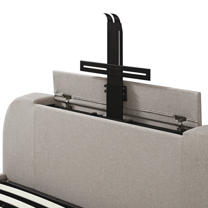 Hadley Stone Fabric Ottoman TV Bed