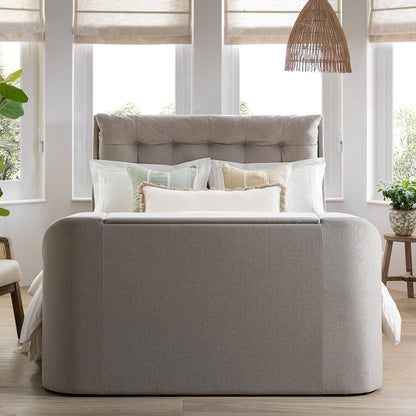 Hadley Stone Fabric Ottoman TV Bed