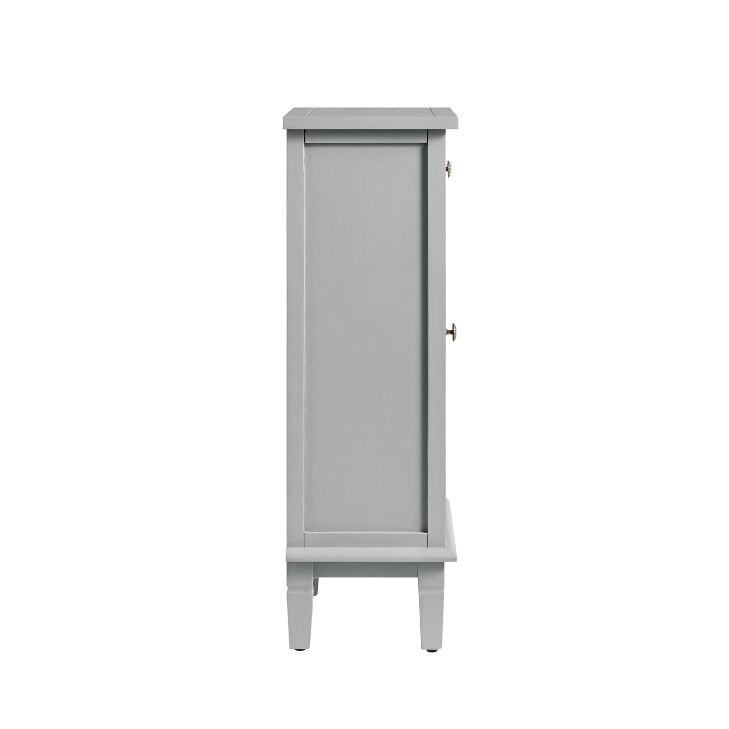 Chantilly Mid Grey Carved Bathroom Cupboard