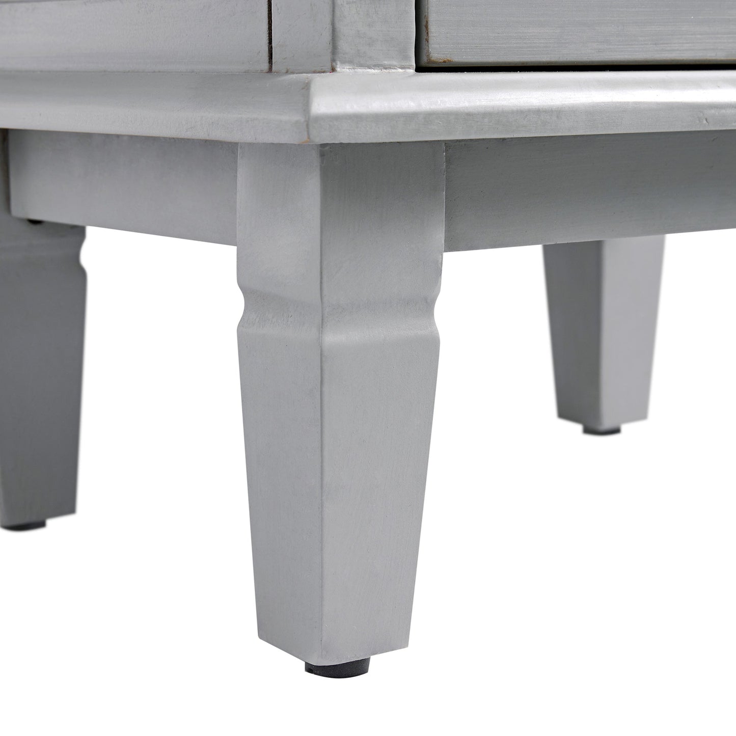 Chantilly Mid Grey Carved Bathroom Cupboard