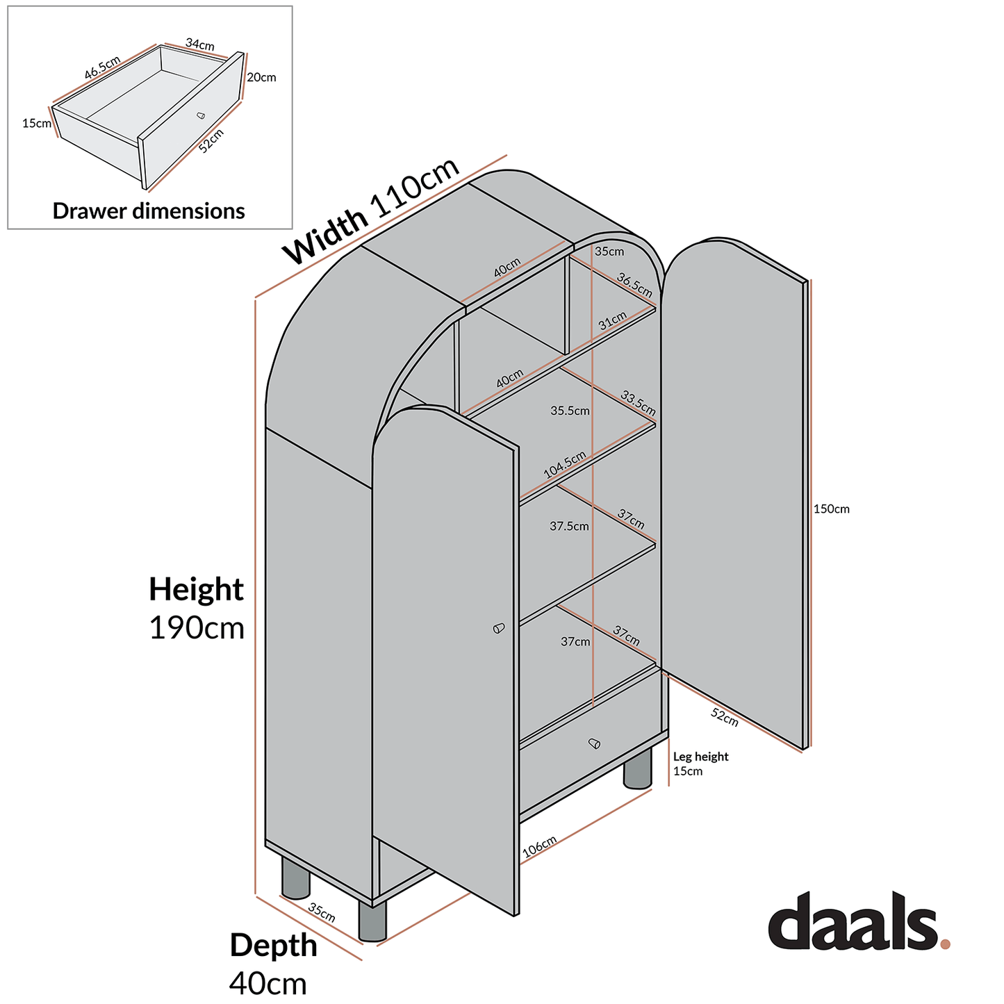 Maude Large Storage Cabinet, Natural Ash with Raffia