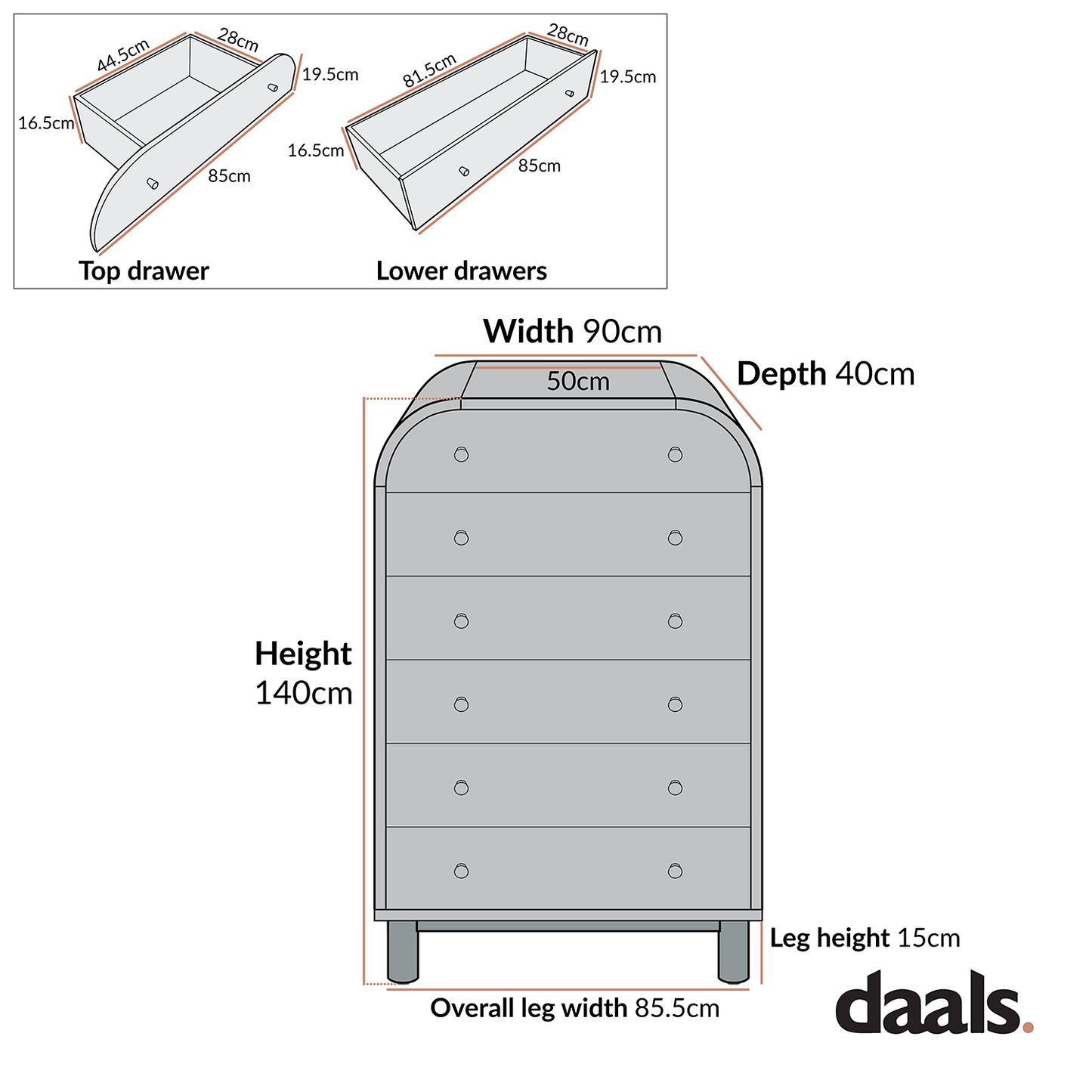 Maude Tall Chest, Natural Ash