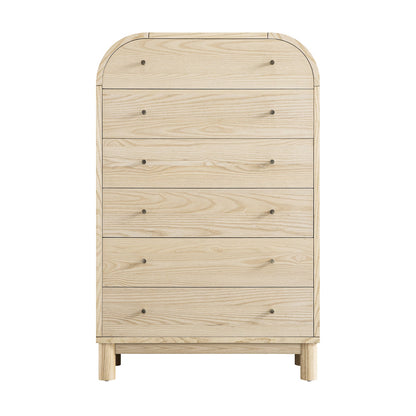 Maude Tall Chest, Natural Ash