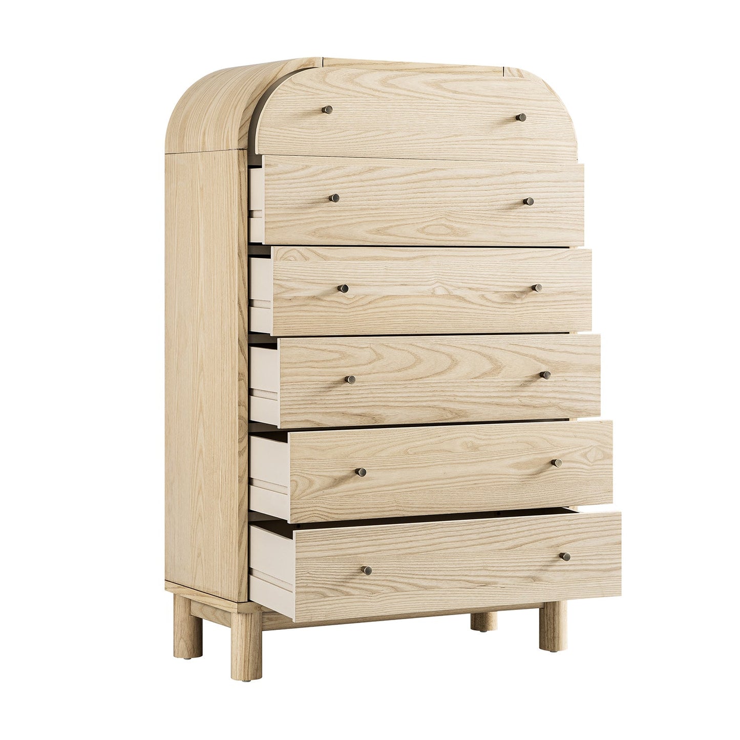 Maude Tall Chest, Natural Ash