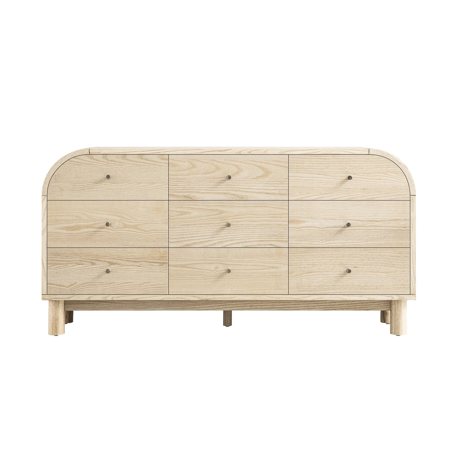 Maude 9 Drawer Chest, Natural Ash