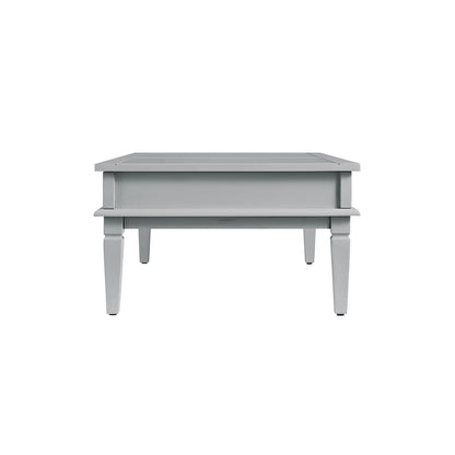 Chantilly Mid Grey Coffee Table with Drawers