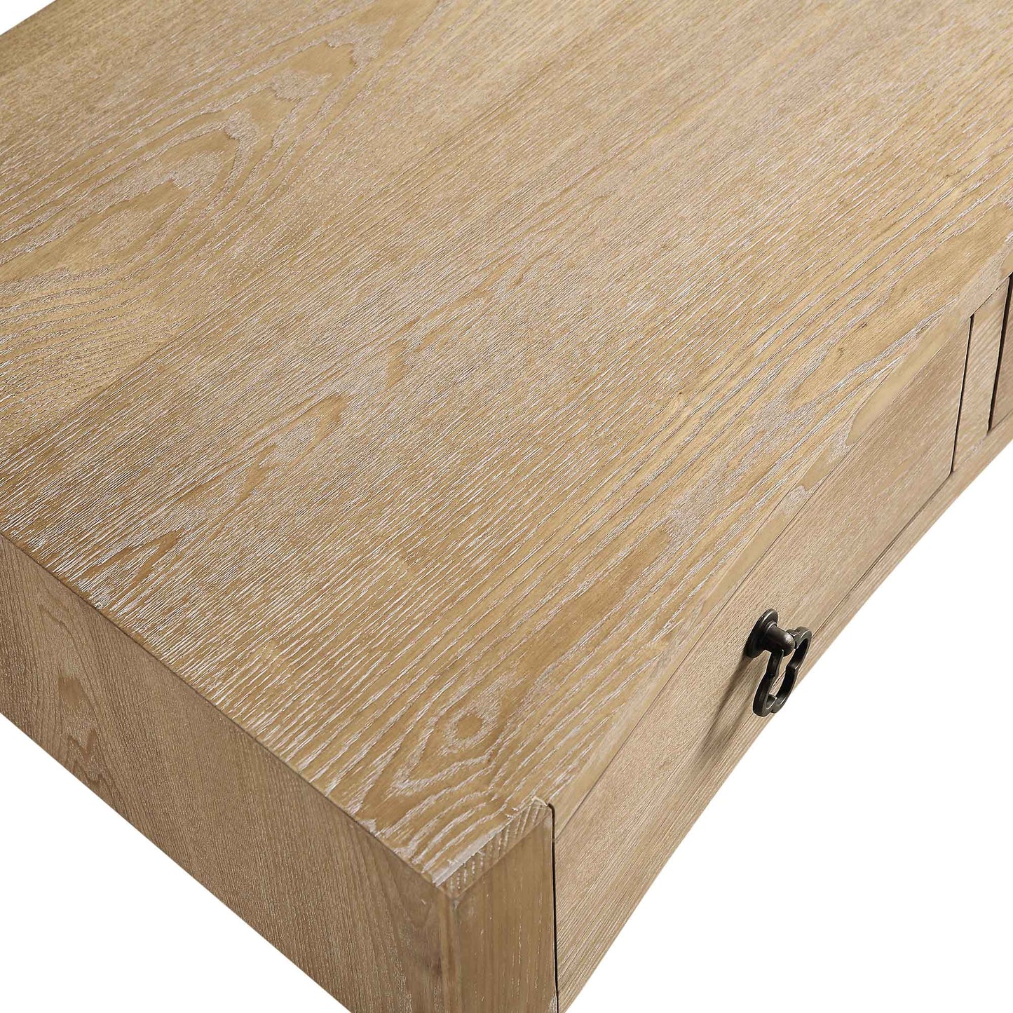 Thalia Concave Dressing Table, Natural