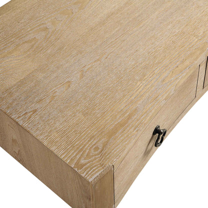 Thalia Concave Dressing Table, Natural