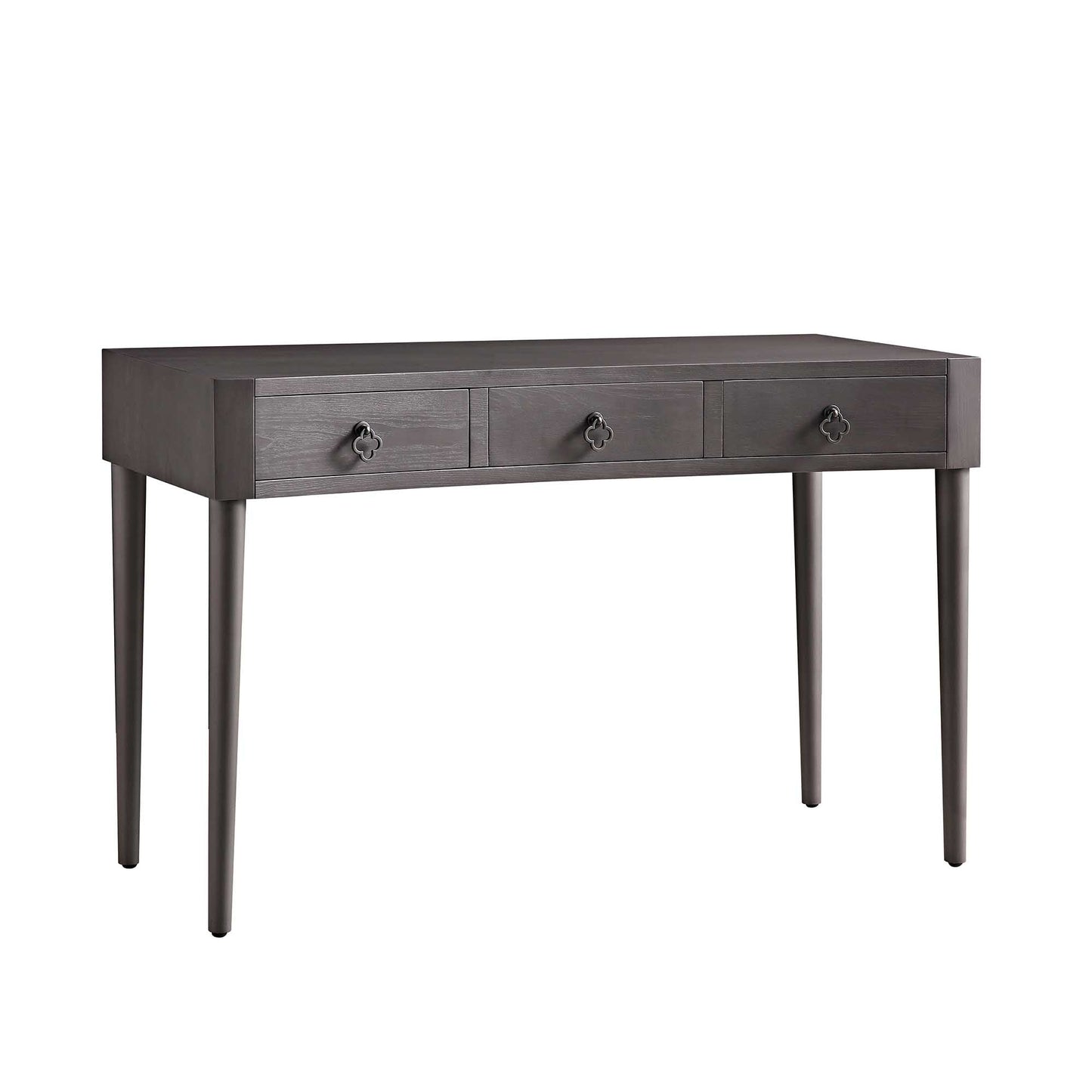 Thalia Concave Dressing Table, Silver Oak