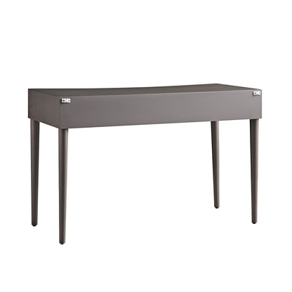 Thalia Concave Dressing Table, Silver Oak