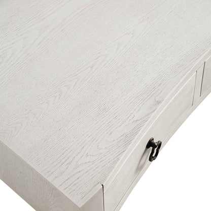 Thalia Concave Dressing Table, Washed White