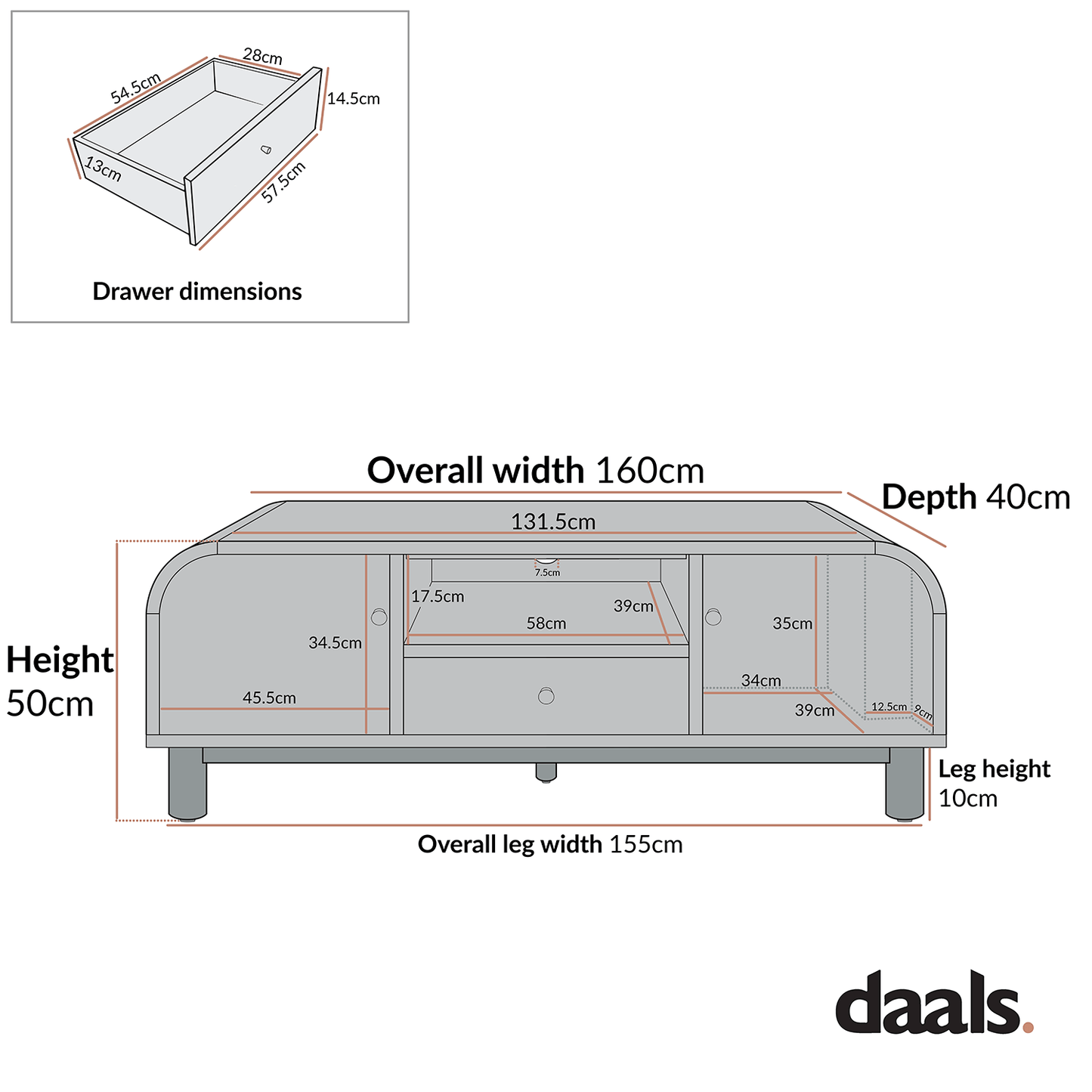 Maude TV Unit, Natural Ash