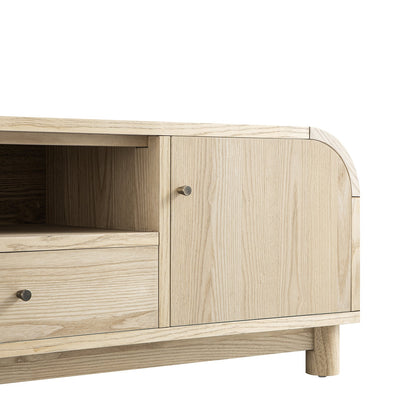 Maude TV Unit, Natural Ash