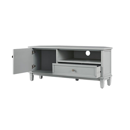Chantilly Mid Grey Corner TV Unit