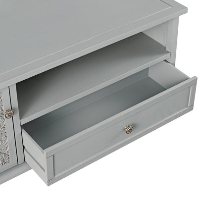 Chantilly Mid Grey Corner TV Unit