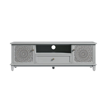 Chantilly Mid Grey 150cm Wide TV Unit