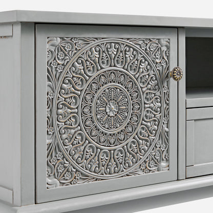 Chantilly Mid Grey 150cm Wide TV Unit