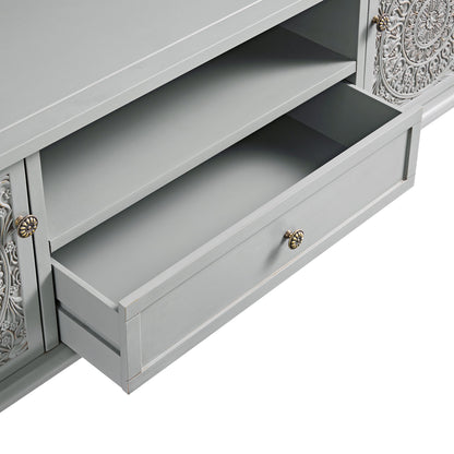 Chantilly Mid Grey 150cm Wide TV Unit