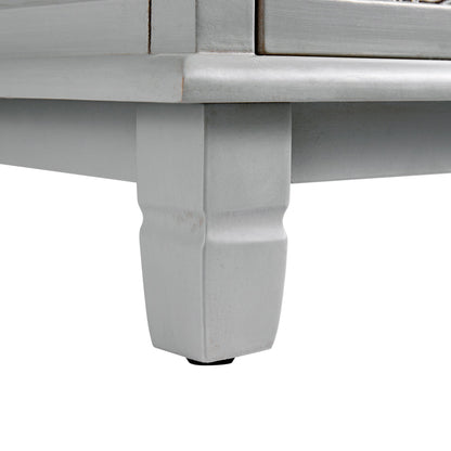 Chantilly Mid Grey 150cm Wide TV Unit