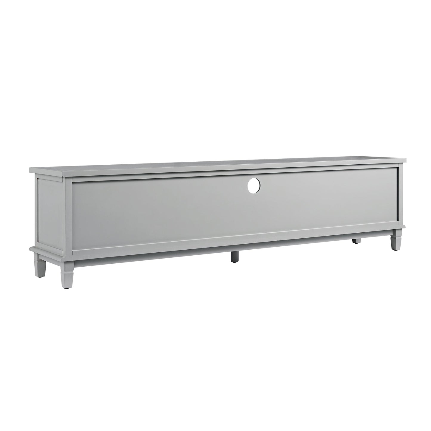 Chantilly Mid Grey 200cm Wide TV Unit