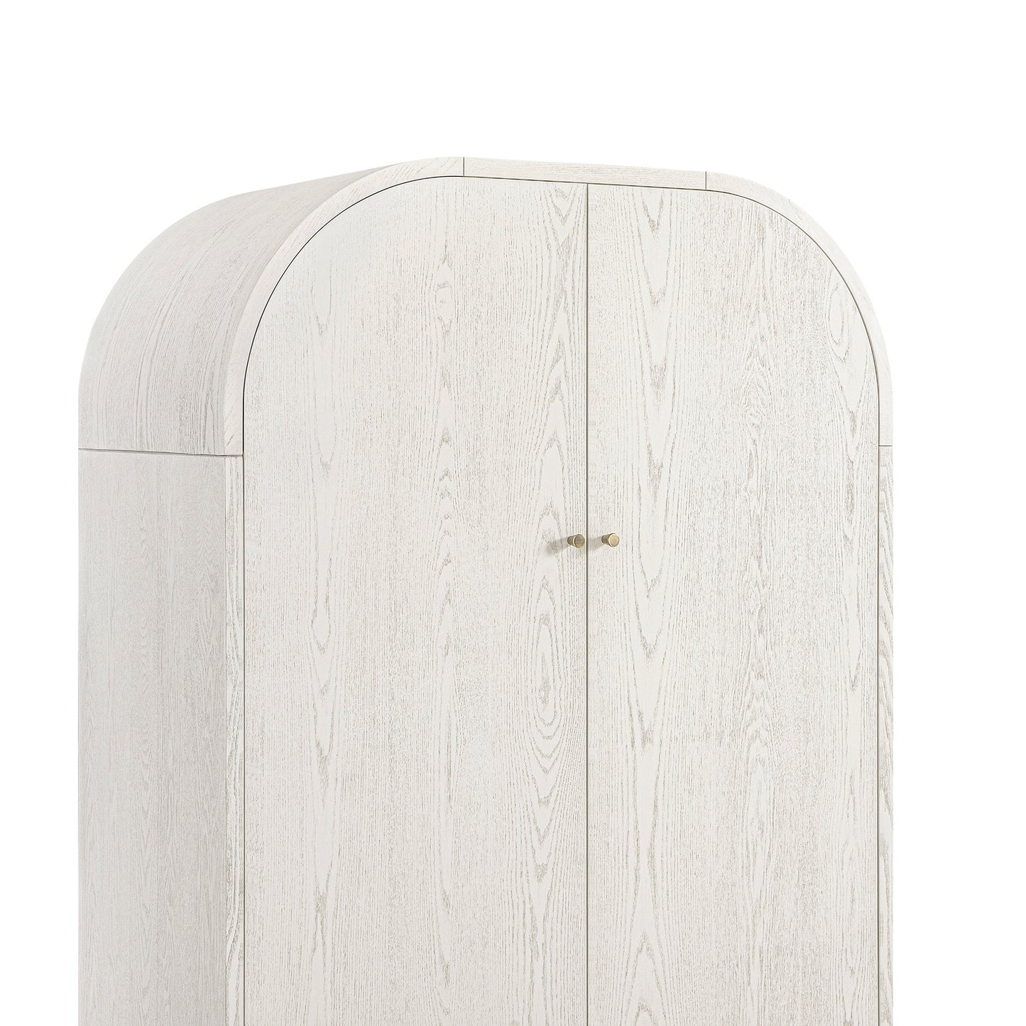 Maude Double Wardrobe, Washed White Ash