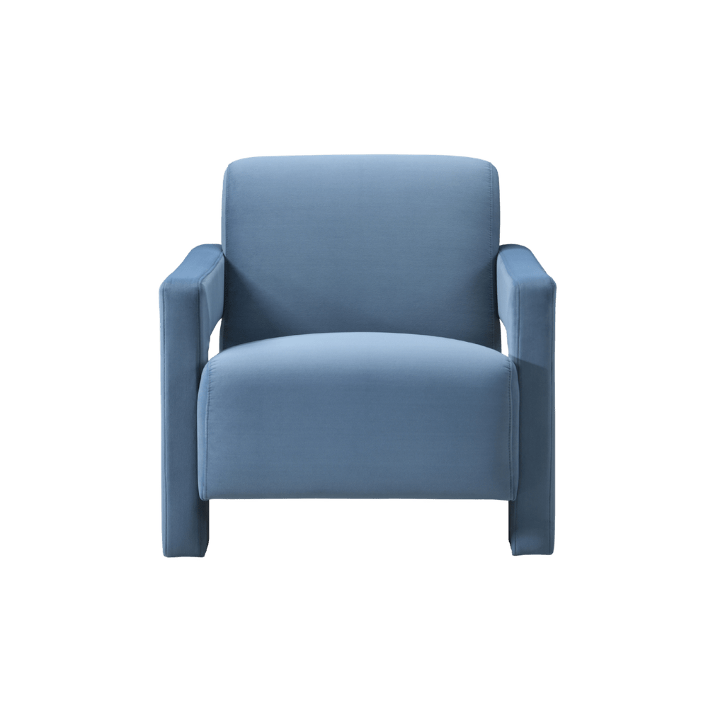 Apex Angular Armchair (Crib 5) - Blue